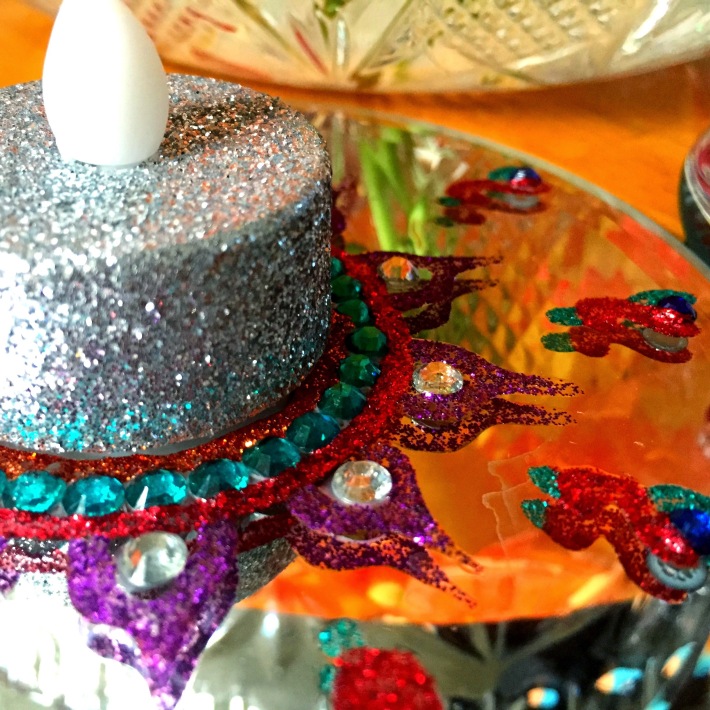 Diwali Decor DIY Candle holder 